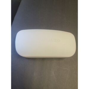 Warby Parker Magnetic Hard Shell‎ Eye Glasses Case Off White Empty Case Only